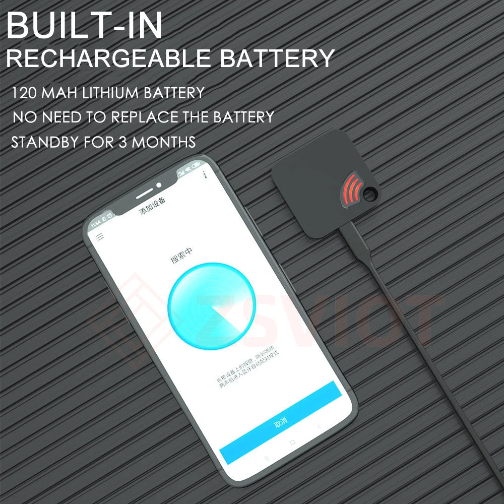 Tuya Smart Tracker Device  Mini  Tag Key Child Finder Pet Tracker Location Bluetooth Tracker Smart Tracker Vehicle Anti-lost