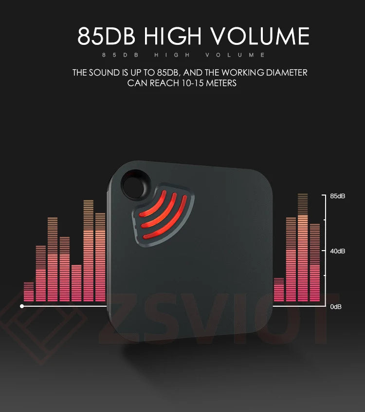 Tuya Smart Tracker Device  Mini  Tag Key Child Finder Pet Tracker Location Bluetooth Tracker Smart Tracker Vehicle Anti-lost