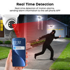 Tuya Smart  Security Camera 3MP HD Indoor Infrared Night Vision IP Cam Person/Vehicle Detection Home Dome Surveillance Camera