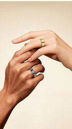 R10 Smart Ring For Men Women with Wireless Charging,SkinTemperature Health and Sleep Monitor,Multi-sport Modes For Andriod IOS