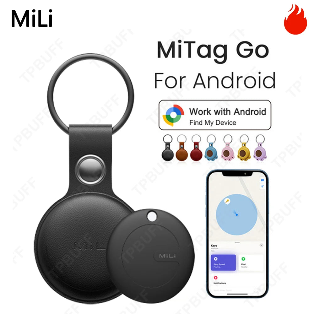 New Mili Mitag Go Smart Tracker For Android Item Finder And Locator Work With Bluetooth Google Find My Device Anti-lost Air Tag